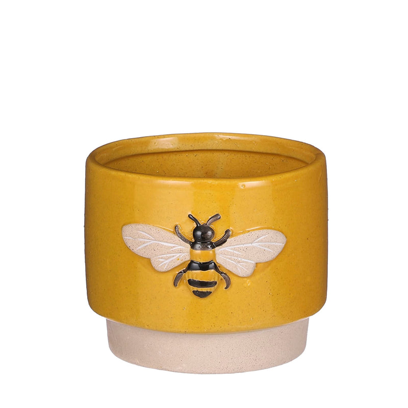 Bee Pot Yellow S