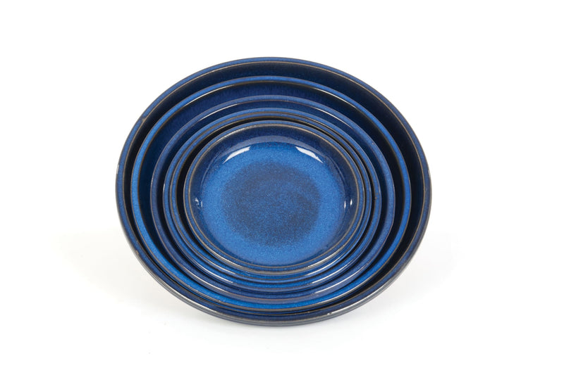 Blue 22cm Saucers