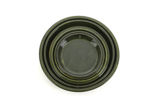 Green 25cm Saucers