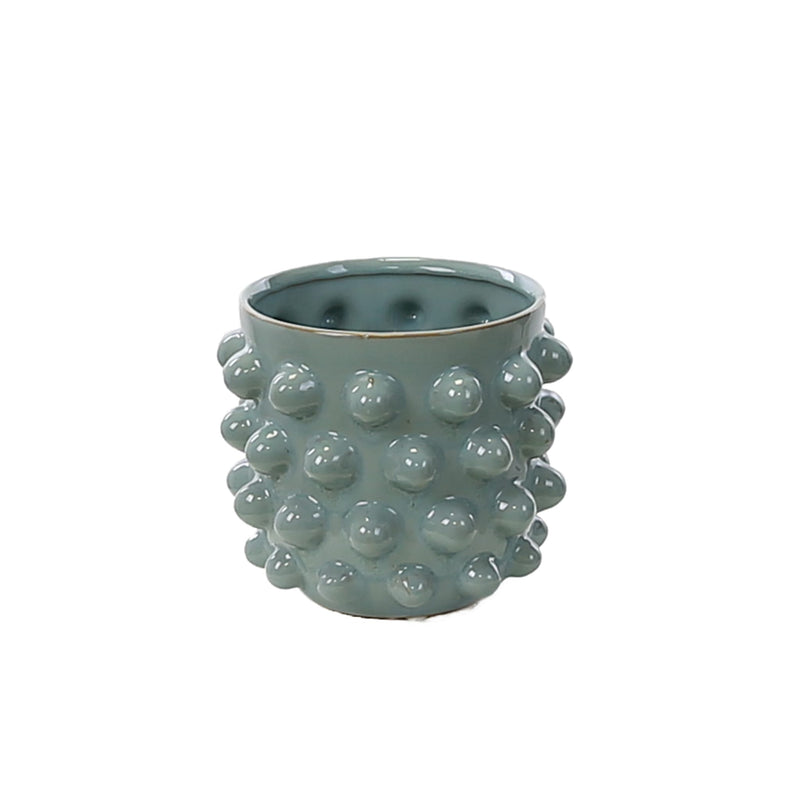 Grey Bubble Pot Cover