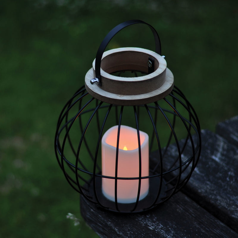 Caged Candle Lantern