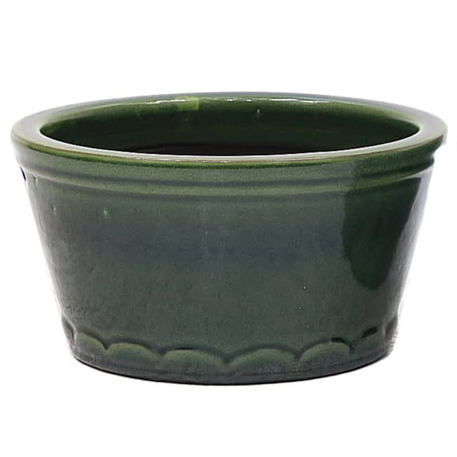 Clara Low Conical Green