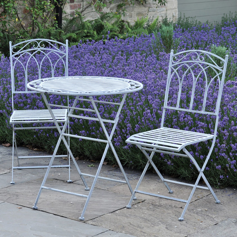 Clarence Bistro Set Grey