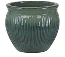 Colmar Green Cream Pots Set 3
