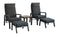 Panama 5pc Rec Bistro Set Char