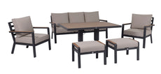 Panama 6pc Lounge Set Oat