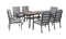 Panama 6s Rct Dining Set Ash