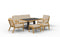 Panama Dlx 6pc Lounge Set Oat