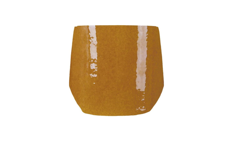 Enzo Pot Ochre 14cm