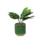 12cm Faux Plant Green Pots