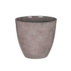 Feather Grey Pot - 38cm
