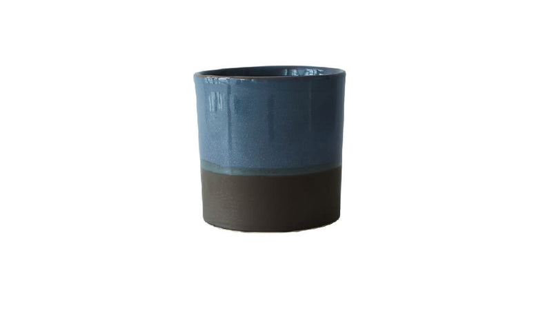 15cm Fenton Pot Blue