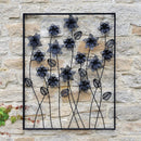 Flower Wall Art - 70 X 56