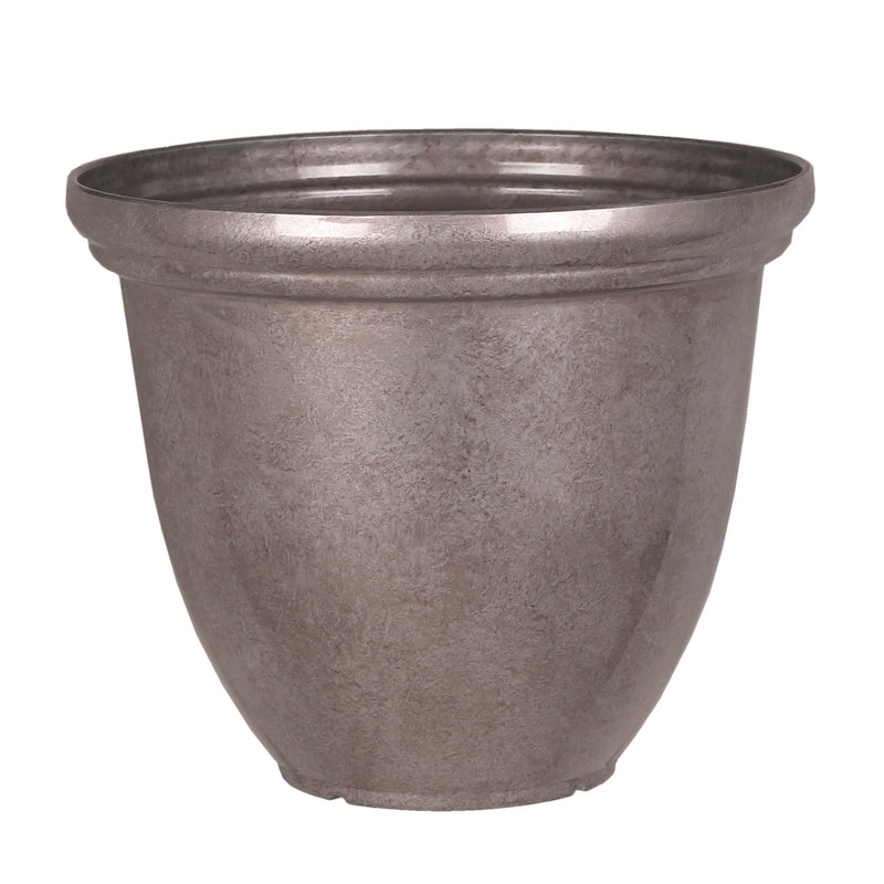 Metallic Silver 45cm Planter