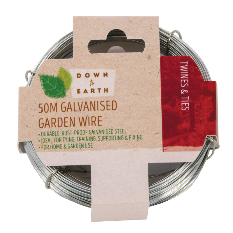 Galv Garden Wire 50m