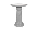 Grey Heritage Birdbath