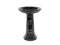 Black Heritage Birdbath 43cm