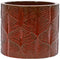 Ivy Red Cylinder Set Of 4