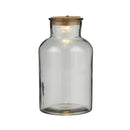 Led Glass Jar 18x30cm