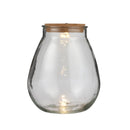 Led Glass Jar 24x28cm