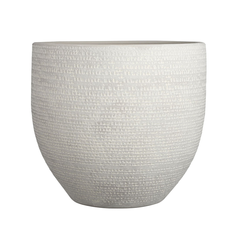 X24cm Milan Light Gry Pot Cvr