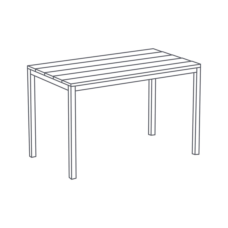 6 Seat Rectangula Table Cov