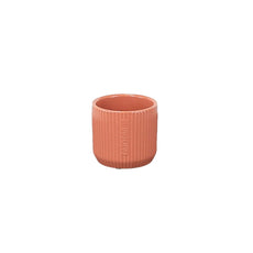 X14cm Pantone Rib Pot - Pink