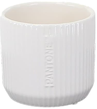 Pantone Rib Pot - Wh
