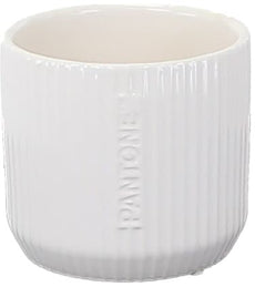 Pantone Rib Pot - Wh