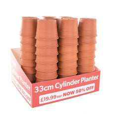 33cm Cylinder Pots