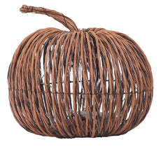 Rattan Led Pumpkin 1 Small