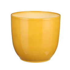 25cm Siena Pot Round Ochre