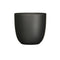 Siena Pot Matt Black 28cm