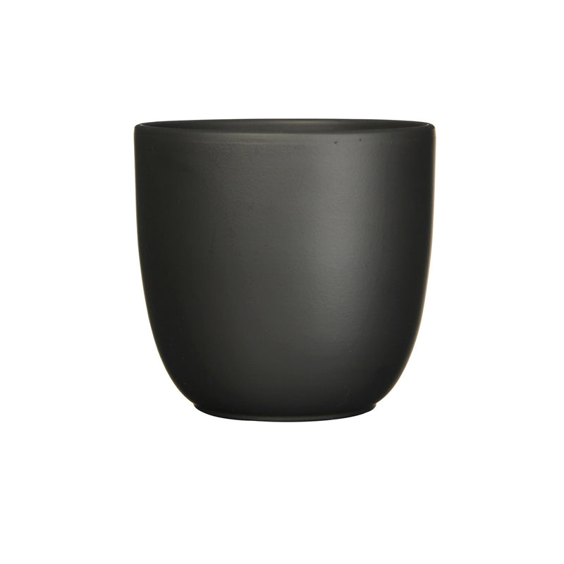 Siena Pot Matt Black 28cm