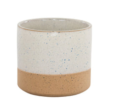 Speckle Pots 14cm White