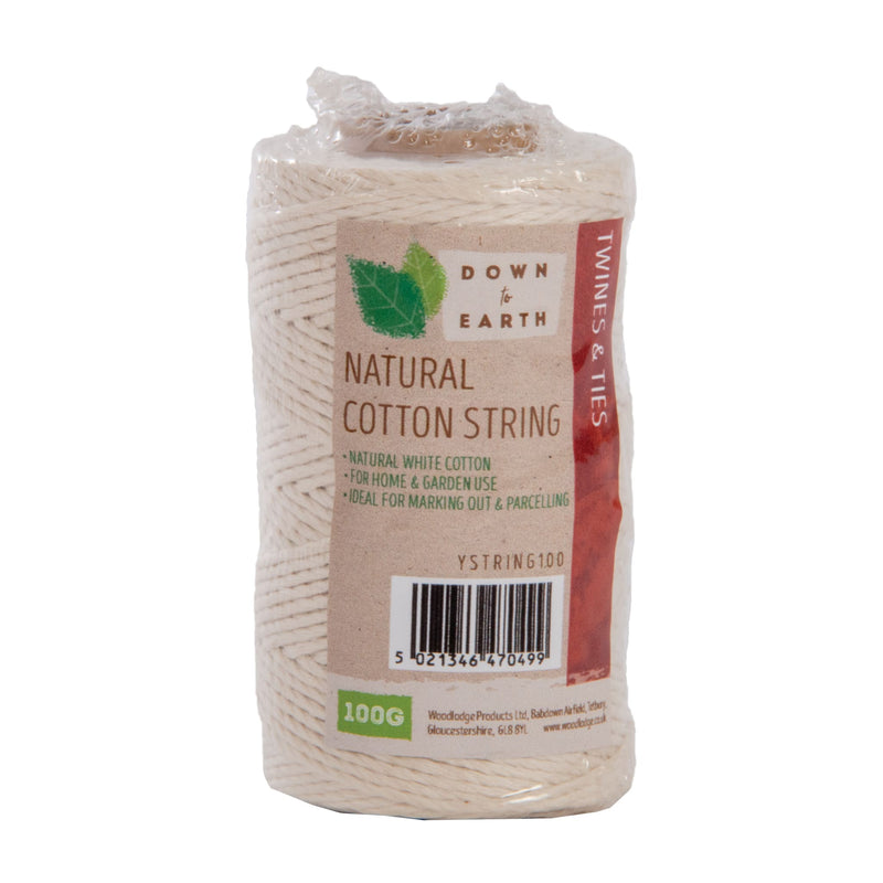 White Cotton String 100g
