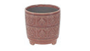 14cm Tile Pot - Mauve