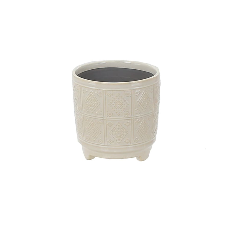 Tile Pot-white