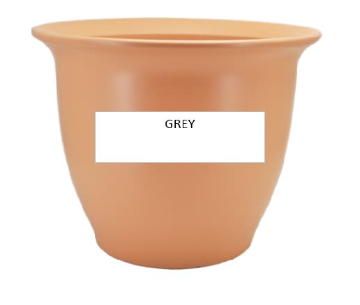 45cm Toucan Pot Grey