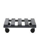 Sq Grey Pot Trolley